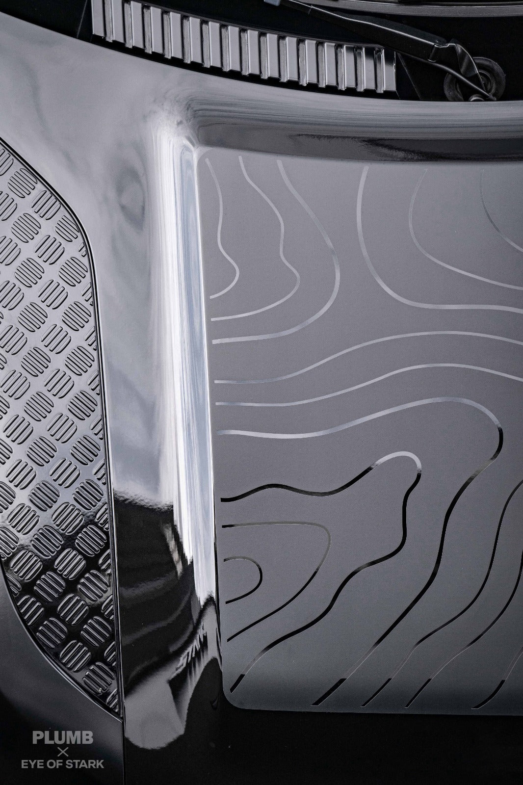 Defender Bonnet Decal Sticker