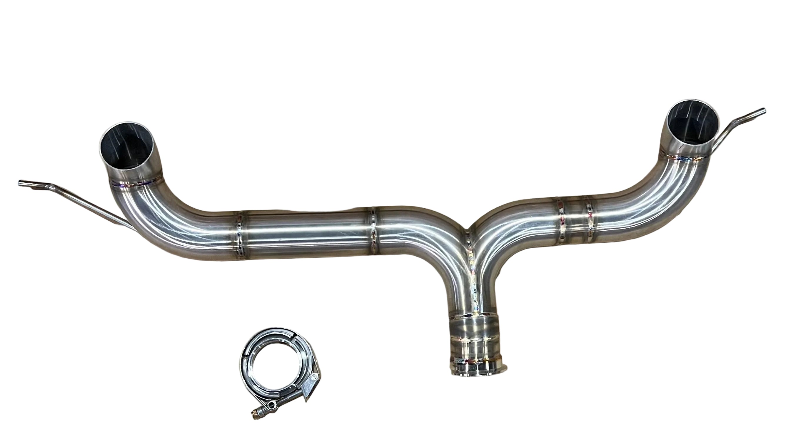 Twin 3 Inch Rear Exhaust System – P400 – Suits Defender 90, 110 & 130