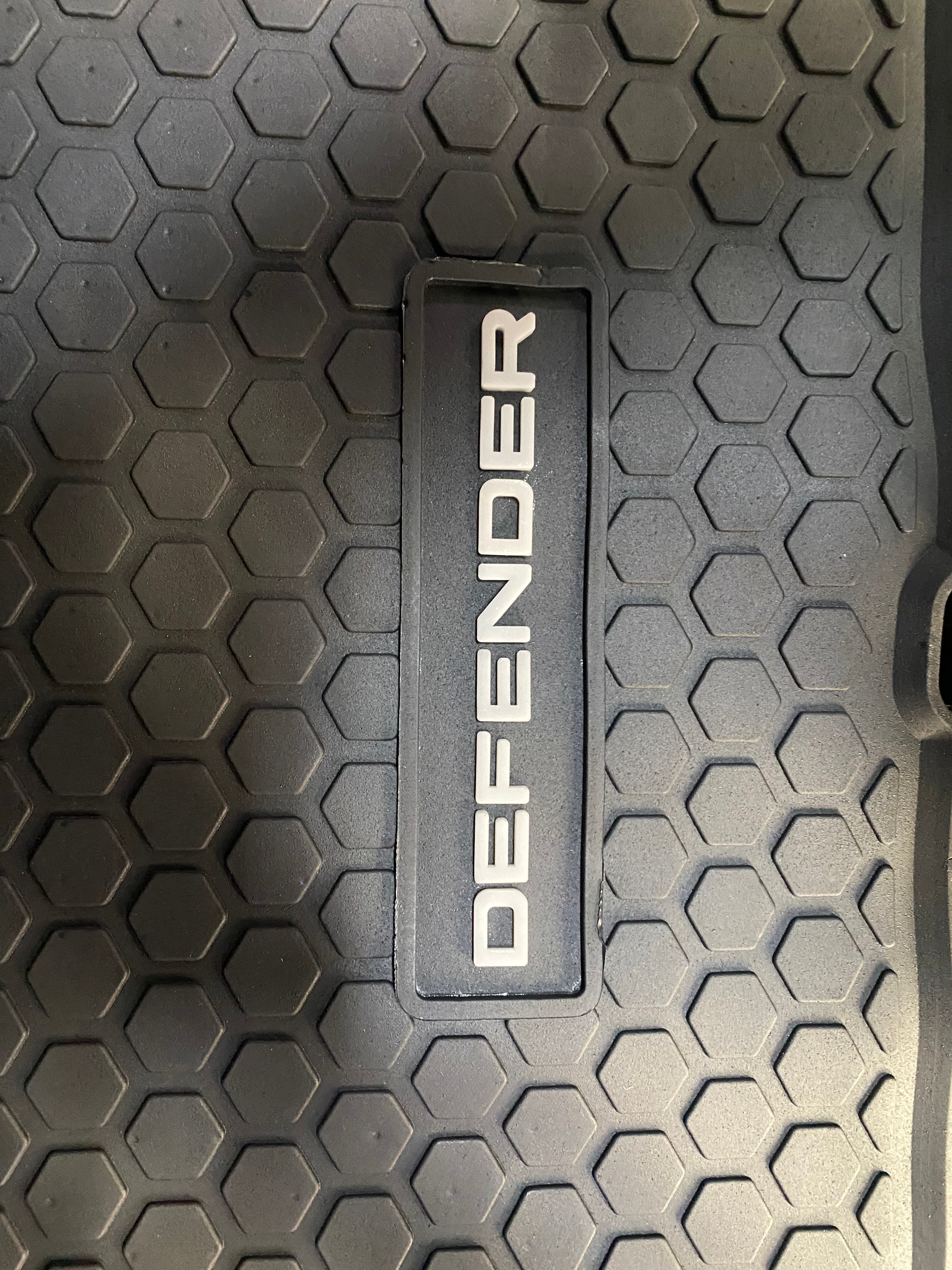 Rear Trunk Mat DEF 110 - Soft Rubber