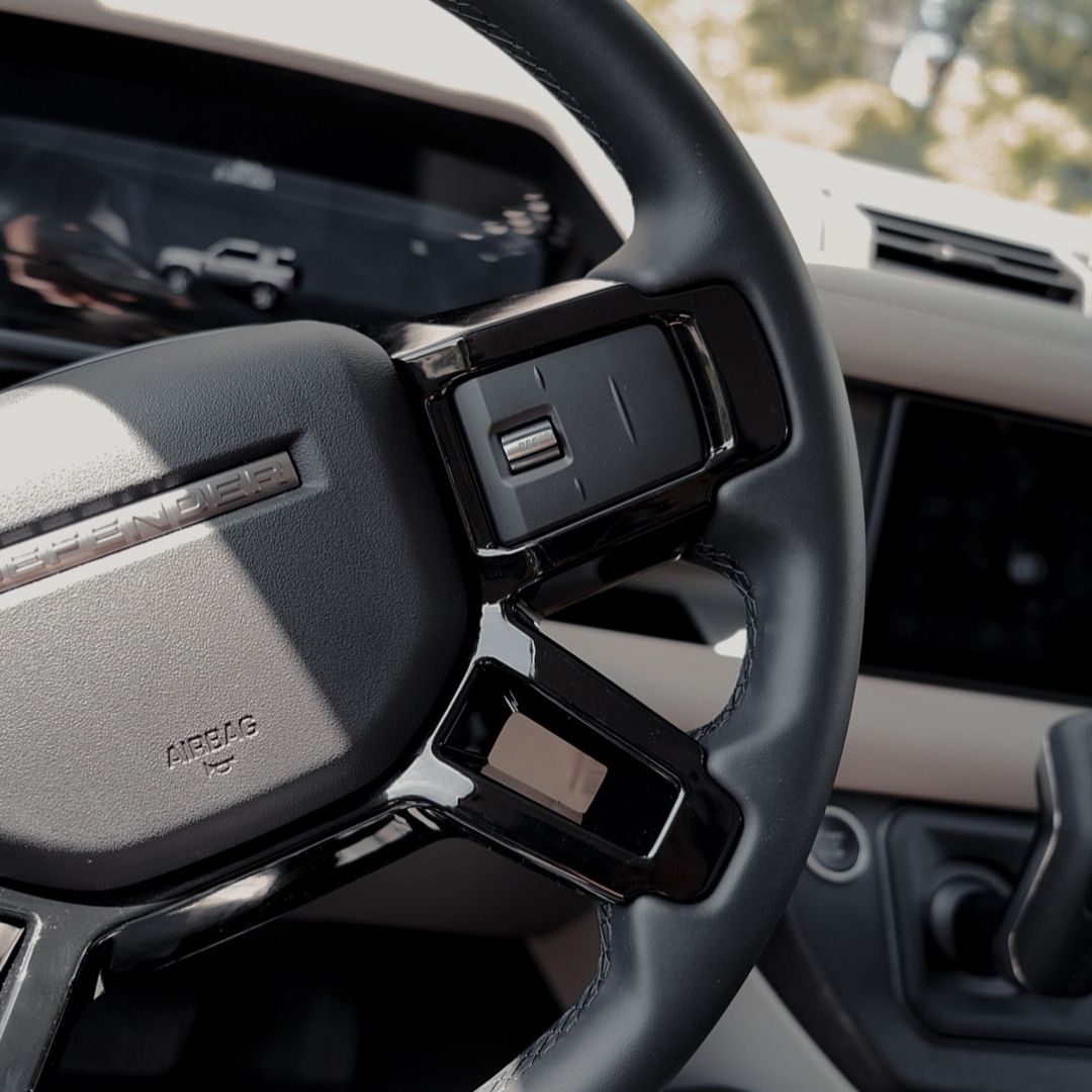 ABS Steering Wheel Cover (Gloss Black)