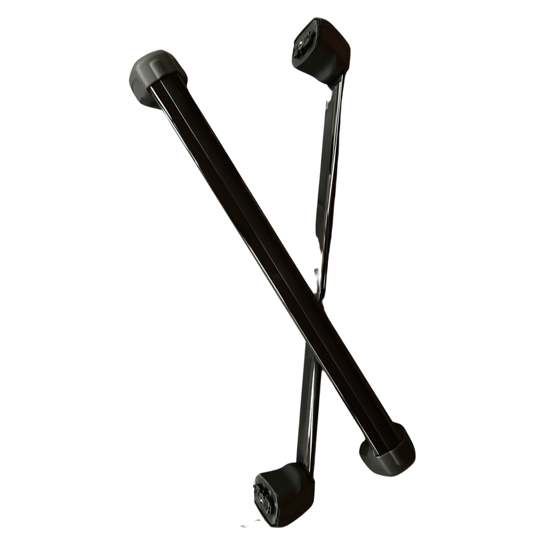 Cross Roof Bars 110 Black