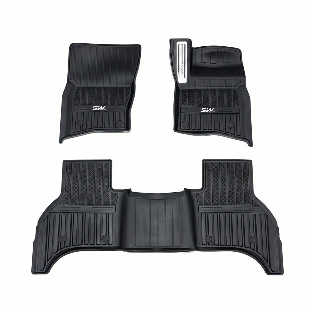 Deep Dish TPE Mat Set – Suits Defender 110 - Optional Carpet Insert