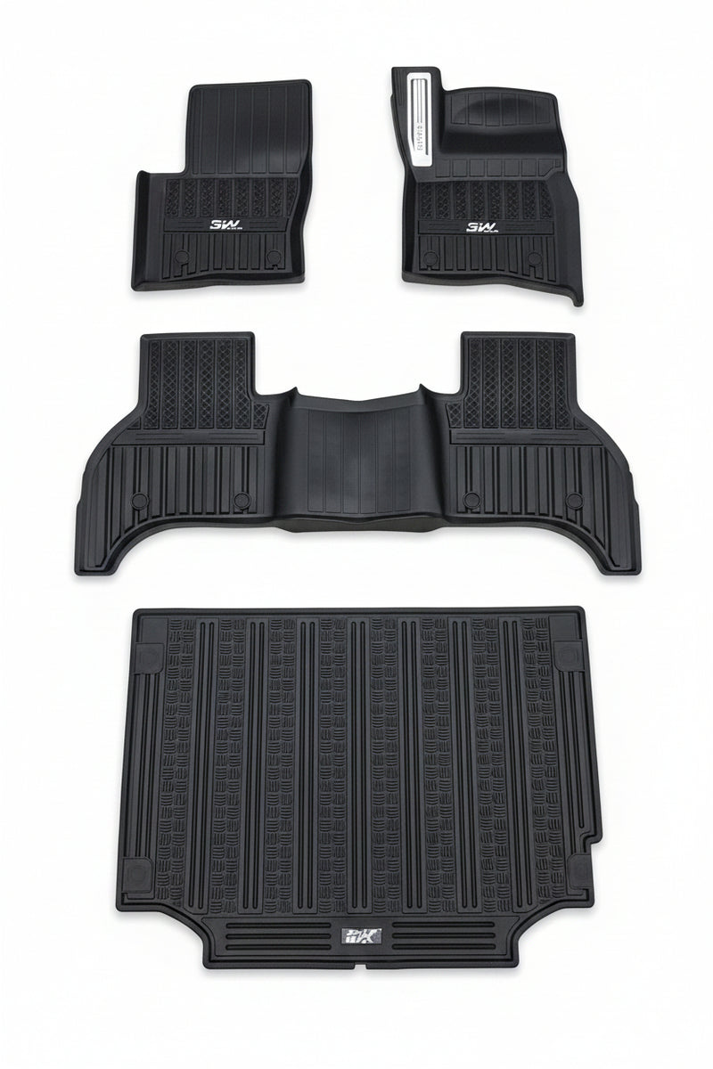 Deep Dish TPE Mat Set – Suits Defender 110 - Optional Carpet Insert