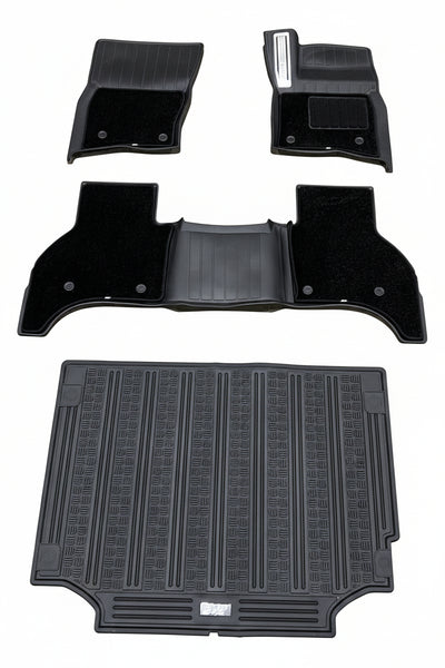 Deep Dish TPE Mat Set – Suits Defender 110 - Optional Carpet Insert