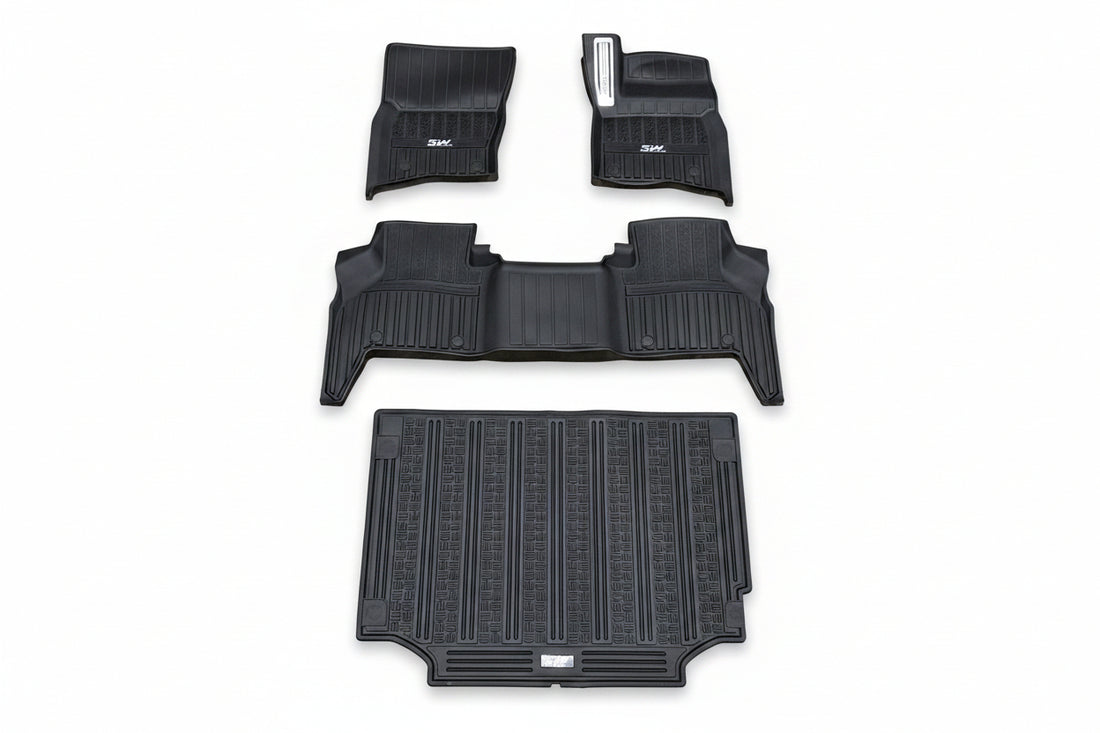 Deep Dish TPE Mat Set – Suits Defender 110 - Optional Carpet Insert