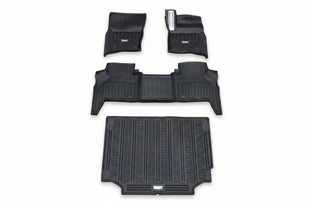 Deep Dish TPE Mat Set – Suits Defender 110 - Optional Carpet Insert