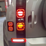 Tail Light Grille Set – 4 Piece Black