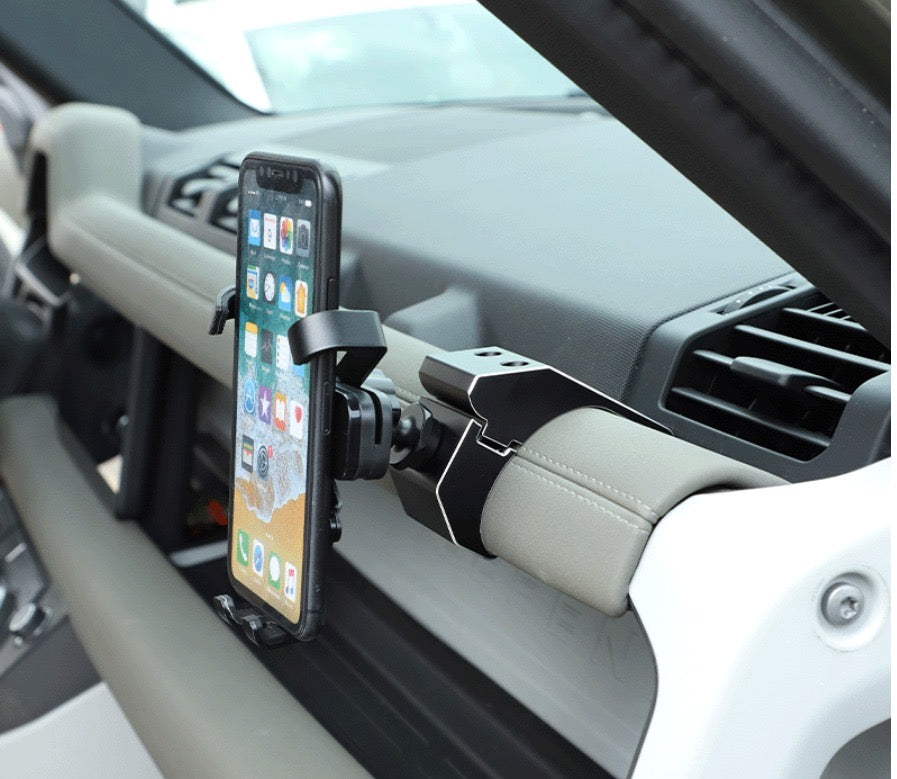 Premium Mobile Phone Cradle Mount – Suits Defender 90 / 110 / 130