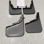 Mud Flaps - No Drill Wide Mud Flap Kit - Black (4pc) - Suits Defender 90 & 110 | Aftermarket