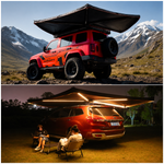 Unity 270° Quick-Open 4WD Awning with LED Lights – 2m