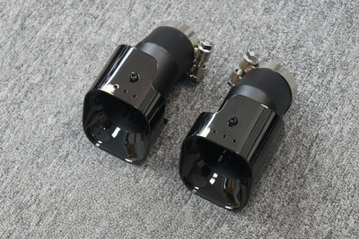 Exhaust Pipe Tips (Black) for Diesel Defender