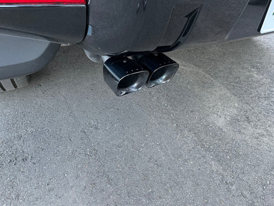 Exhaust Pipe Tips (Black) for Diesel Defender