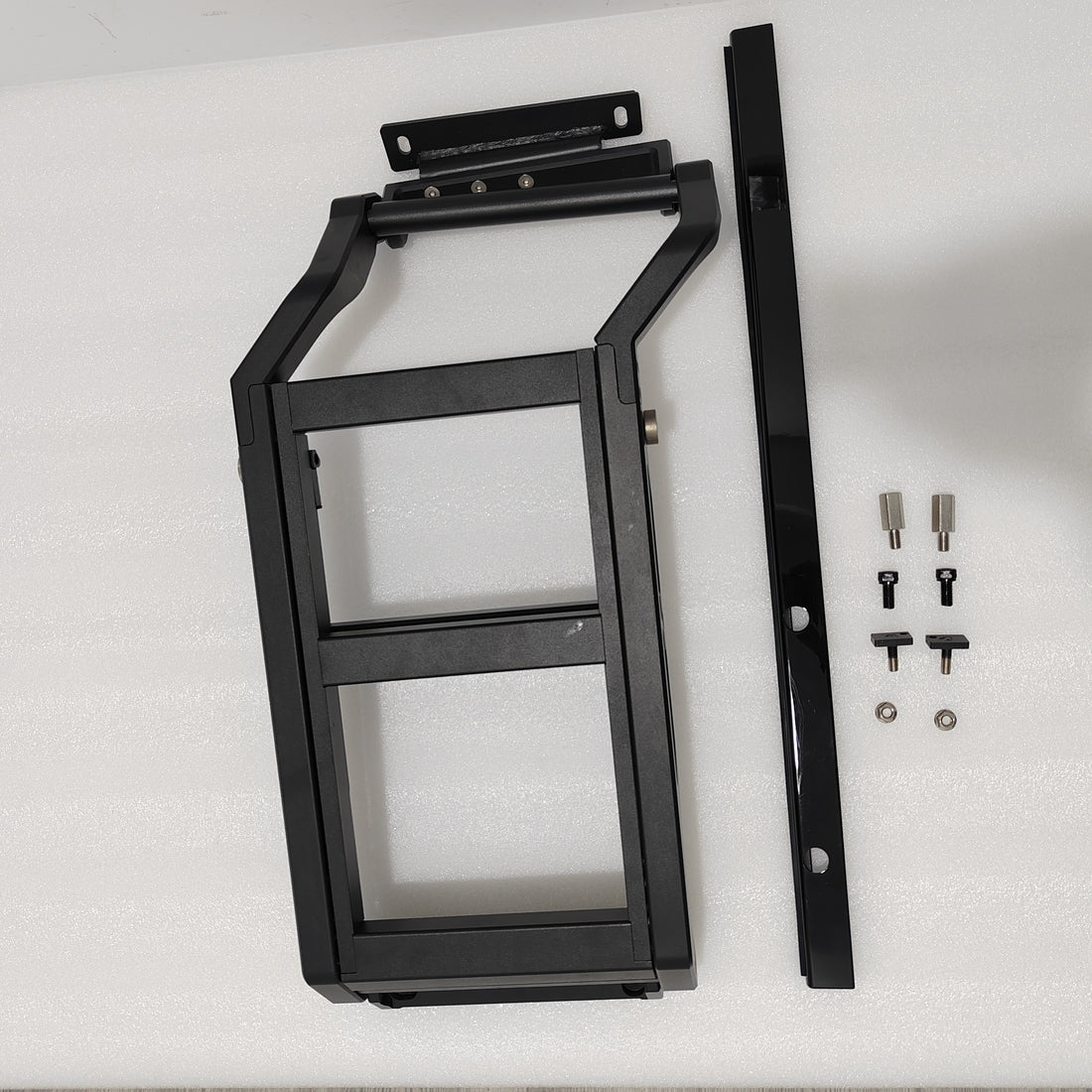 Low Profile Adjustable Roof Rack & Folding Ladder Combo – Suits Defender 110 L663 2020+