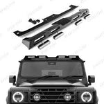 4 LED Roof Light Bar (Gloss Black) - Suits Grenadier / Quartermaster | Aftermarket