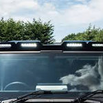 4 LED Roof Light Bar (Gloss Black) - Suits Grenadier / Quartermaster | Aftermarket
