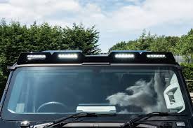 4 LED Roof Light Bar (Gloss Black) - Suits Grenadier / Quartermaster | Aftermarket