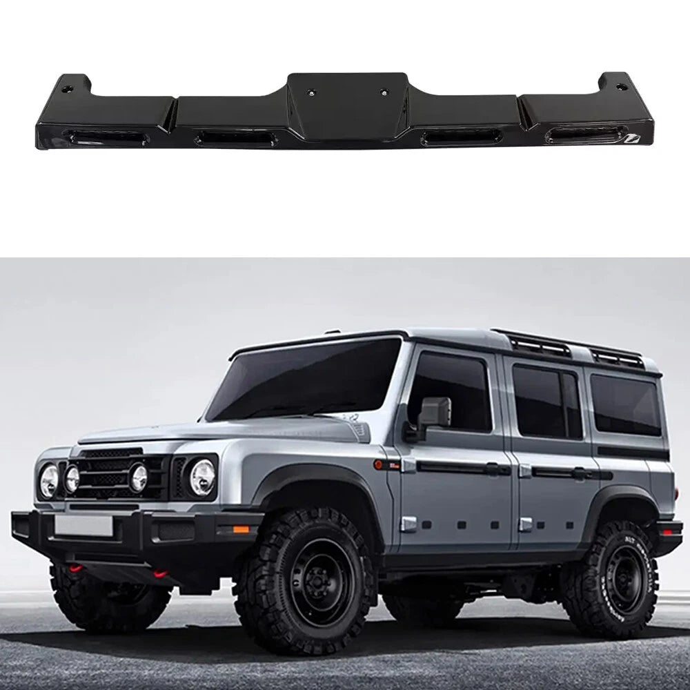 4 LED Roof Light Bar (Gloss Black) - Suits Grenadier / Quartermaster | Aftermarket