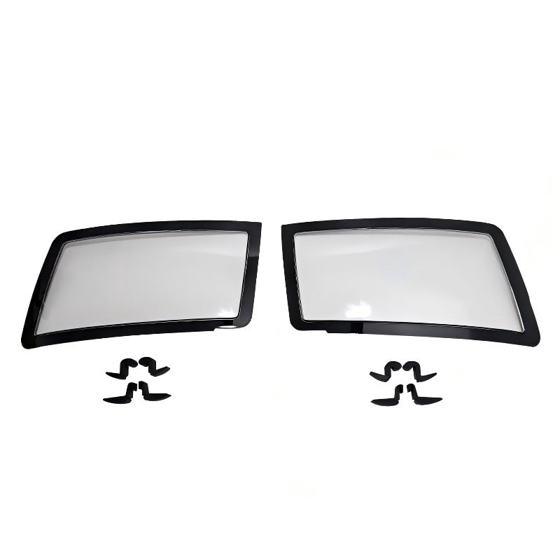 Clear Headlight Covers - Suits Defender 90/110/130 | Aftermarket