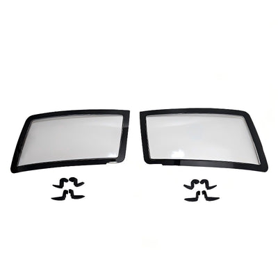 Clear Headlight Covers - Suits Land Rover Defender 90/110/130
