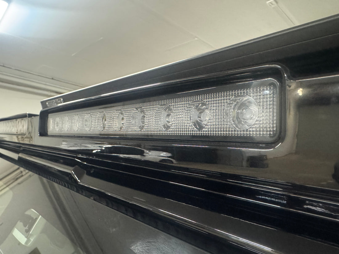 4 LED Roof Light Bar (Gloss Black) - Suits Grenadier / Quartermaster | Aftermarket