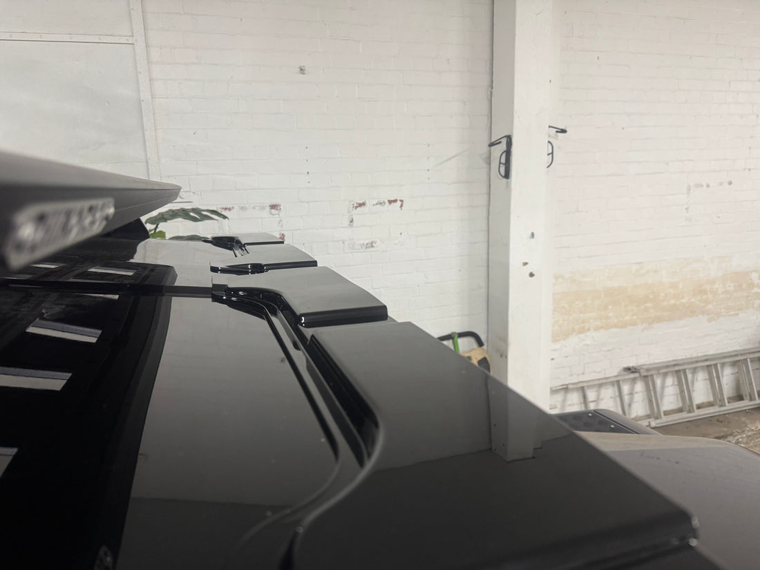 4 LED Roof Light Bar (Gloss Black) - Suits Grenadier / Quartermaster | Aftermarket