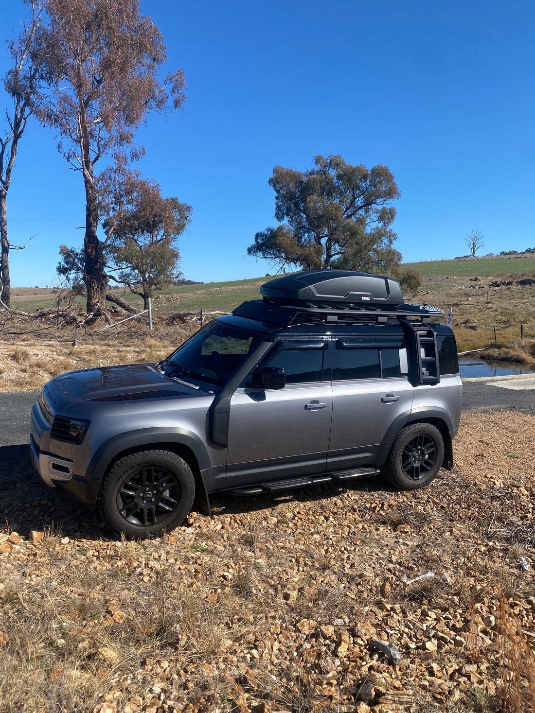 Expedition Roof Rack – Suits Defender 110 - All Black