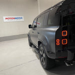 Black Side Steps – OEM Style Alloy Running Boards - Suits Defender 110/130