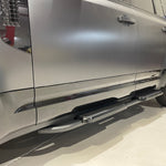 Black Side Steps – OEM Style Alloy Running Boards - Suits Defender 110/130