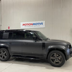Black Side Steps – OEM Style Alloy Running Boards - Suits Defender 110/130