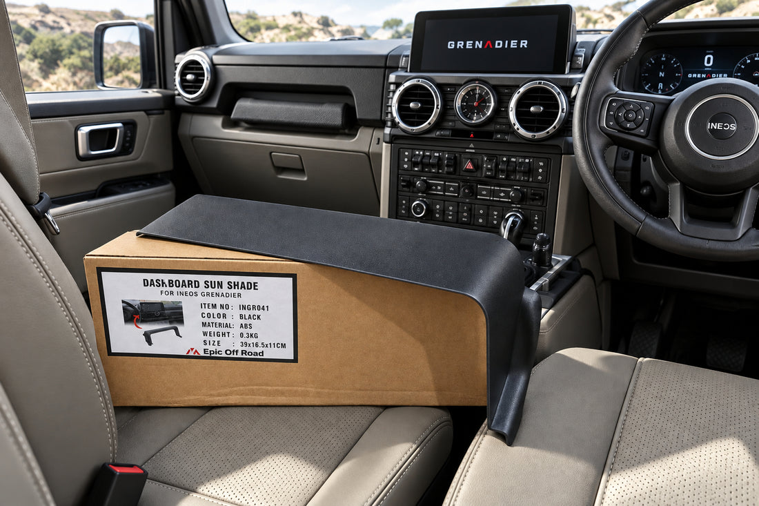 Dashboard Screen Shade / Glare Cover –  INEOS Grenadier