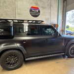 Wide Wheel Arch Flares – Gloss or Matte Black - Suits Defender 110