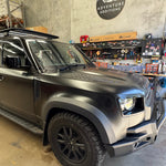 Wide Wheel Arch Flares – Gloss or Matte Black - Suits Defender 110