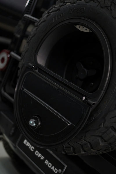 INEOS Grenadier Spare Wheel Cover Storage Box (Black)