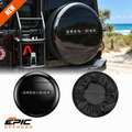 Hard Spare Wheel Cover - Gloss Black - Suits Ineos Grenadier Wagon