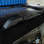 Low Profile Adjustable Roof Rack & Folding Ladder Combo – Suits Defender 110 L663 2020+