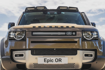 Roof Mounted Light Bar - 4 LED - Suits Defender 90/110/130