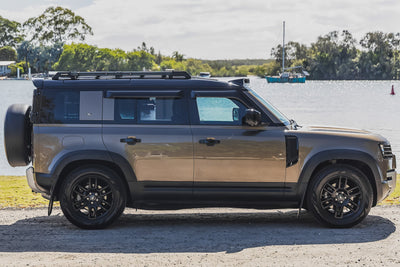 Premium Multi Function Full Length Roof Rack PLUMB – Suits Defender 110