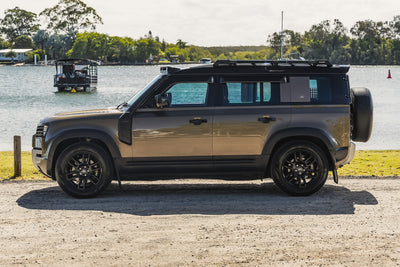 Premium Multi Function Full Length Roof Rack PLUMB – Suits Defender 110