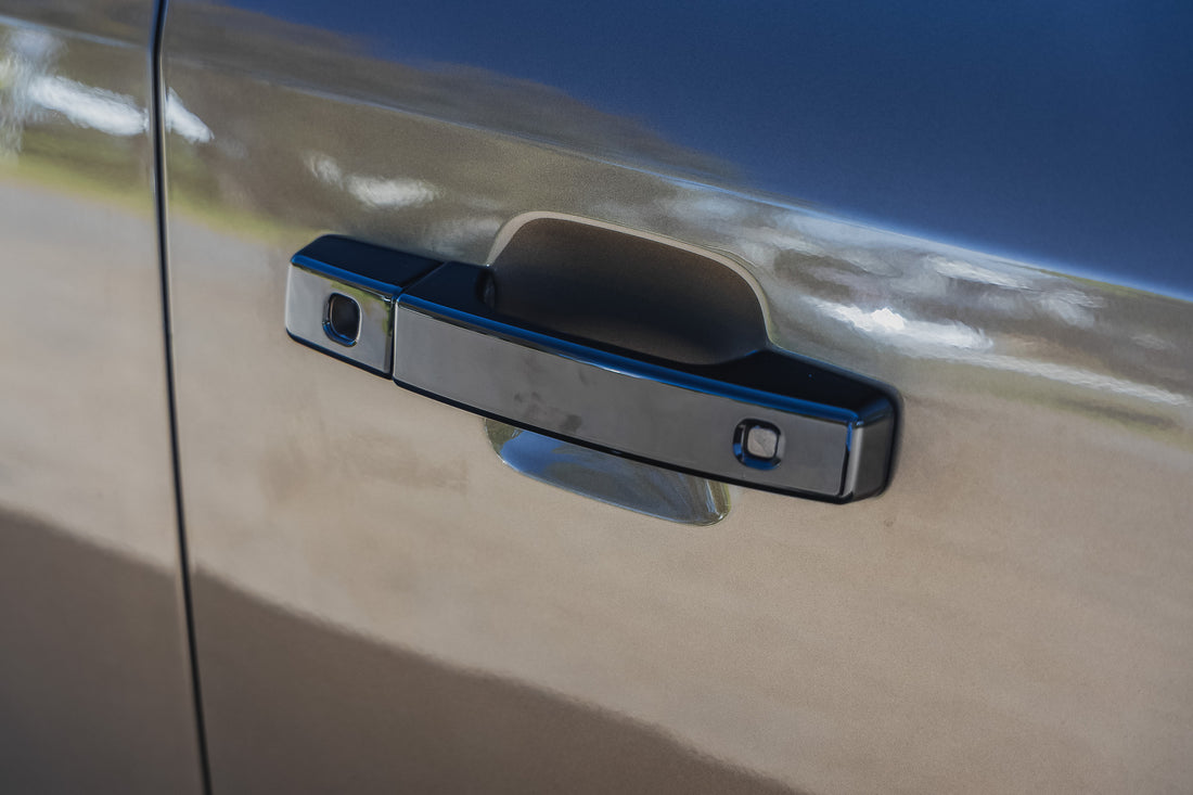 Black Door Handle Cover Kit – Suits Defender 90 / 110 / 130