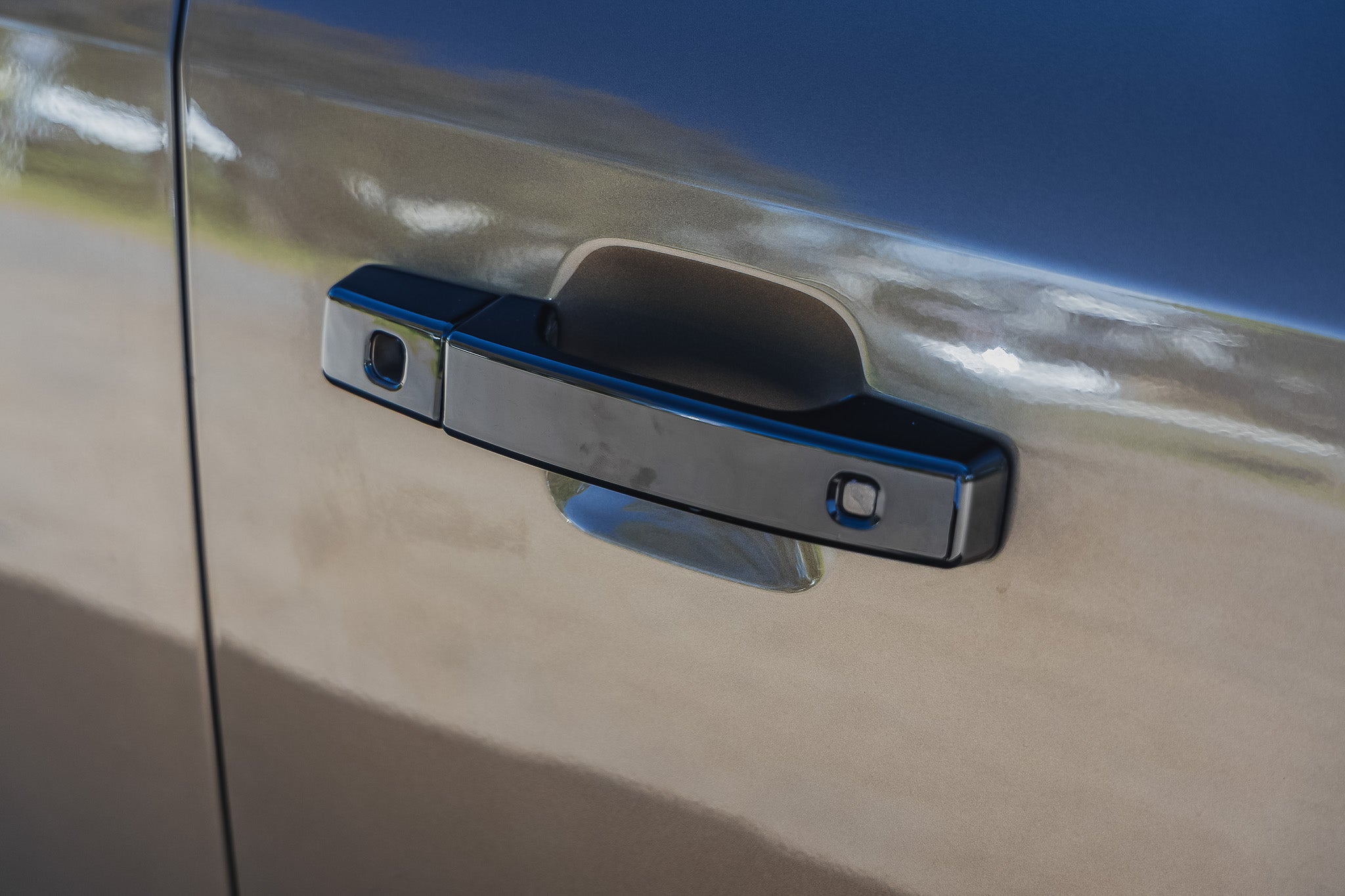 Black Door Handle Cover Kit – Suits Defender 90 / 110 / 130
