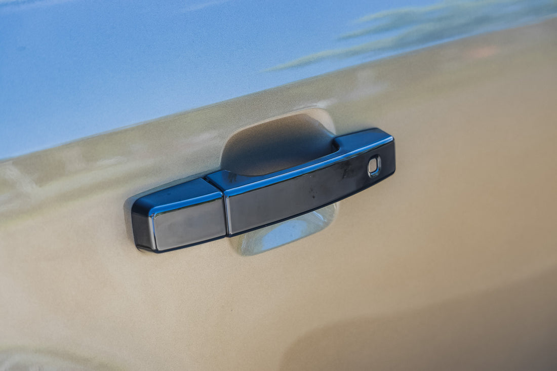 Black Door Handle Cover Kit – Suits Defender 90 / 110 / 130