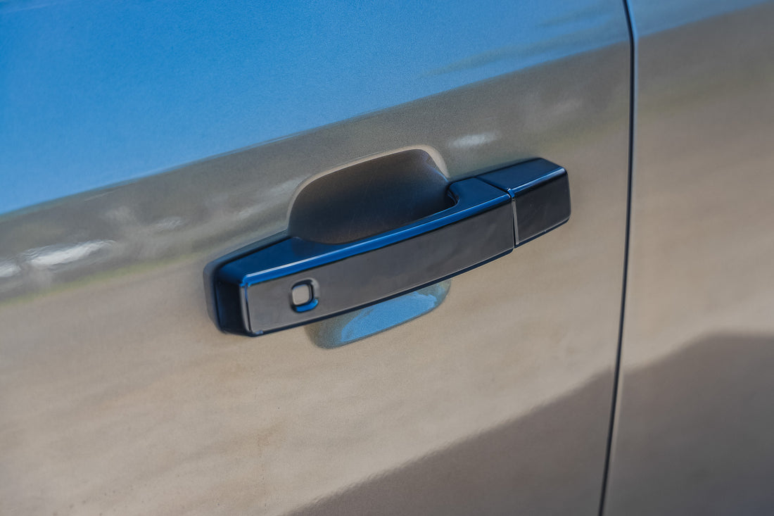 Black Door Handle Cover Kit – Suits Defender 90 / 110 / 130