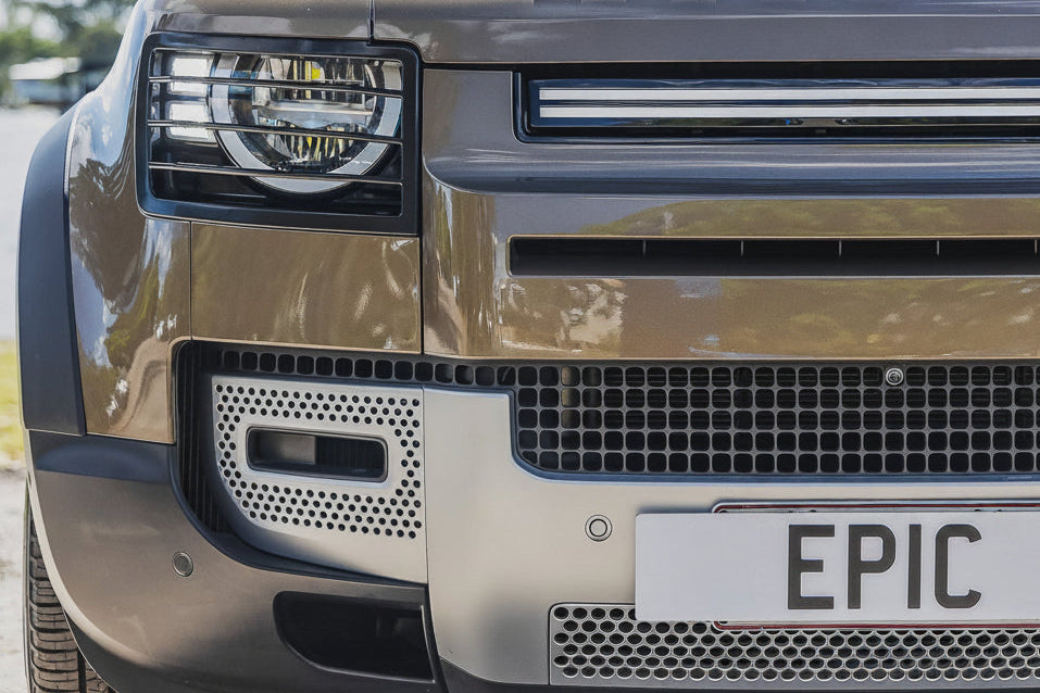 Headlight Grille Set – 2 Piece Black