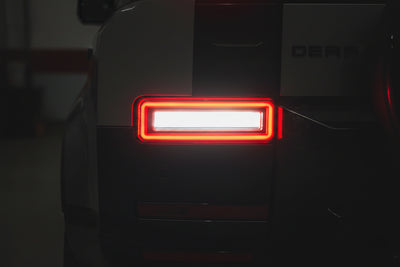 LED Reverse Lights with Sequential Indicators – Suits Defender 90 / 110 / 130