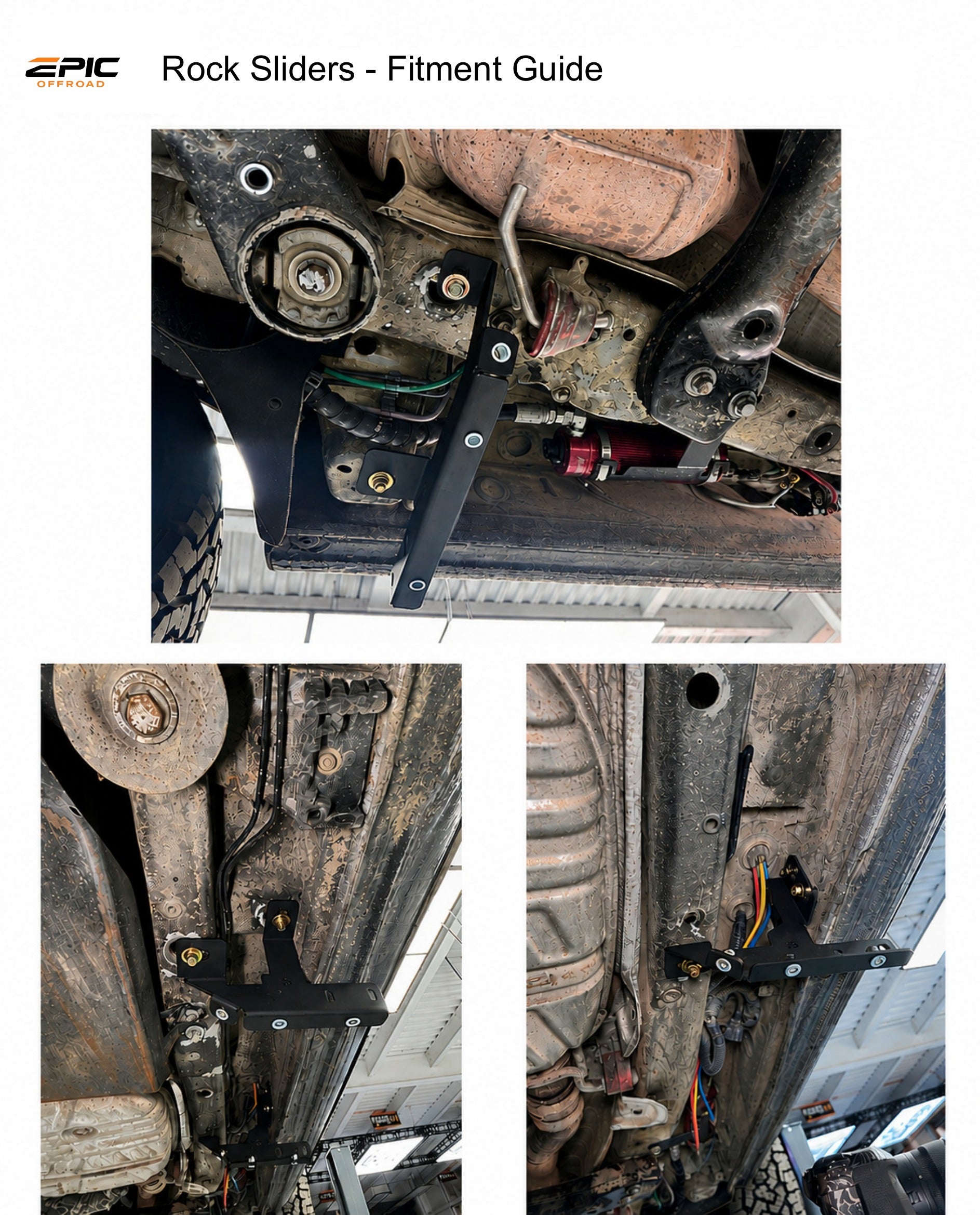 Porsche 958 / 92A Overland Rock Sliders / Side Steps