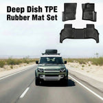 Deep Dish TPE Mat Set – Suits Defender 110 - Optional Carpet Insert