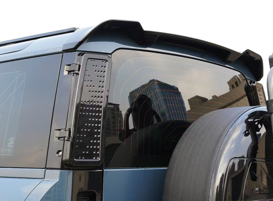 D-Pillar Tailgate Storage Boxes – Suits Defender 90 / 110 / 130