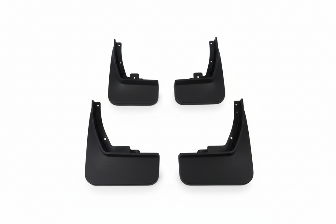 Mud Flaps (Wide/Classic, 4pc) - Suits Defender 110 | Aftermarket
