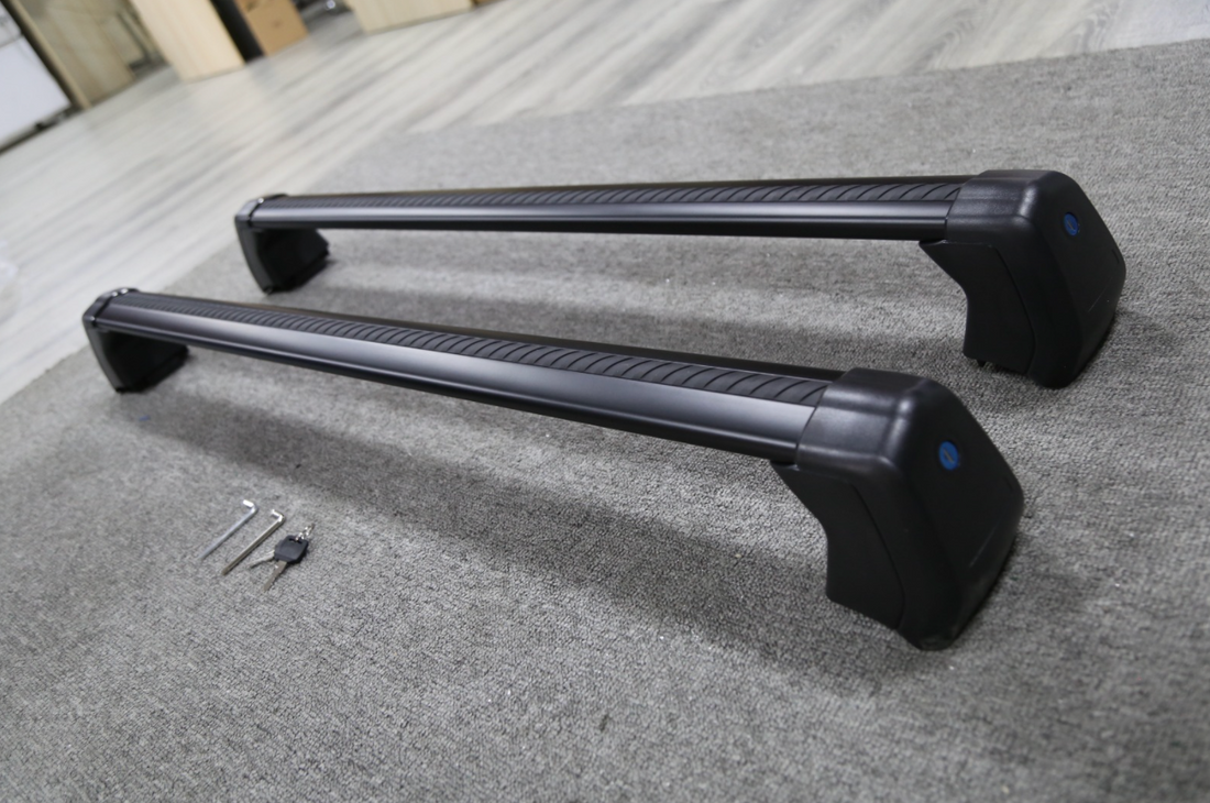 Roof Cross Bars 110 Black – Suits Defender 110