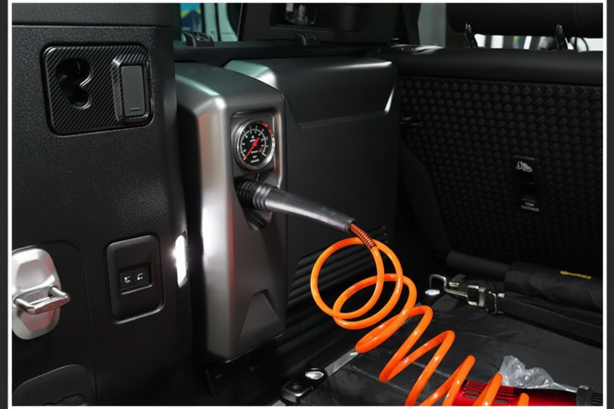Built in Air Compressor – Suits Defender 90, 110 & 130